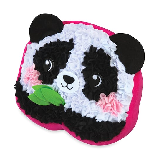12 Pack: Assorted PlushCraft™ Fabric by Number Animal Pillow Kit